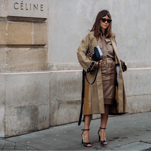 CÉLINE MACKINTOSH WATERPROOF COTTON BELTED TRENCH COAT SIZE 34 BY PHOEBE PHILO - Picture 14 of 16